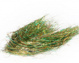 Click for detail Fine 3D Tinsel Hair, Olive UVR / 34